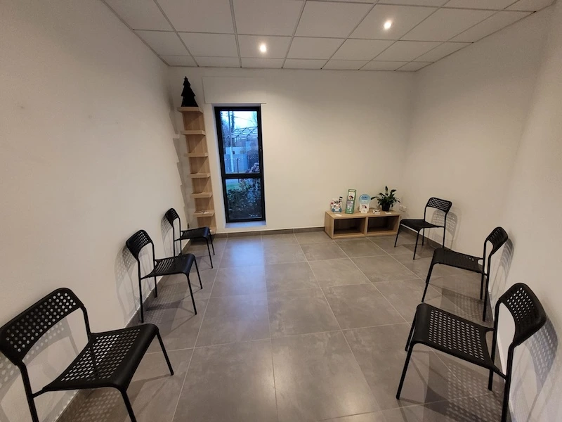 photo de la salle d'attente pour les chiens - vetnco.fr